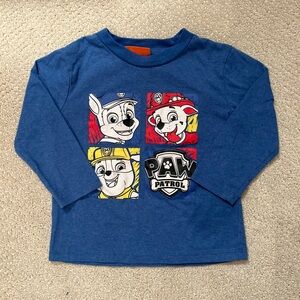 Toddler Paw Patrol long sleeve tshirt